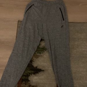 Grey sweatpants